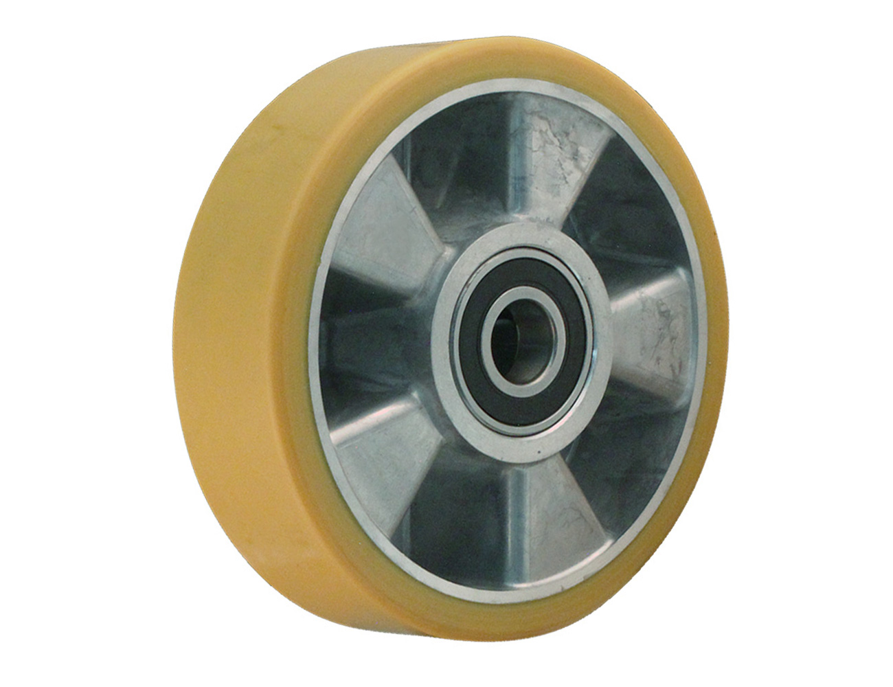 Schwerlast-Rad – PU-Reifen auf Aluminium Felge - max 800kg